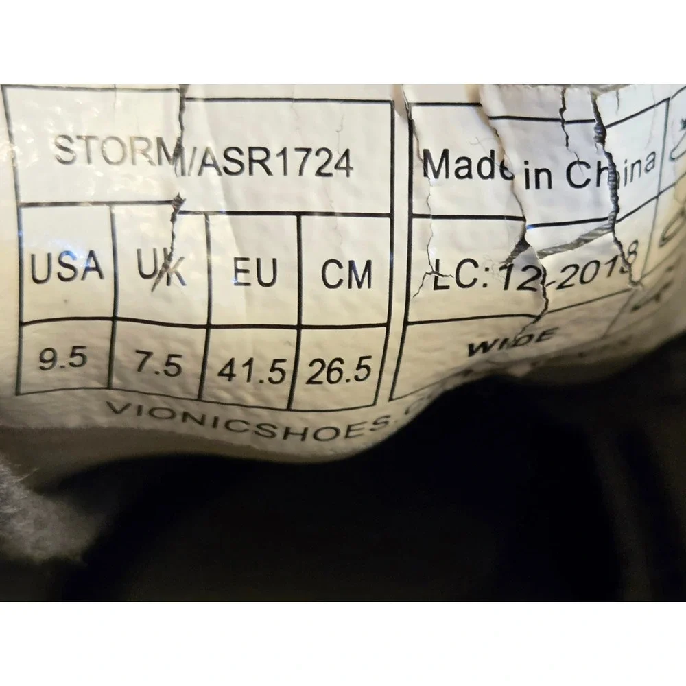 Vionic Sky Storm Fitness Trainers Running Shoes Sneakers Womens‎ Size 9.5 Gray